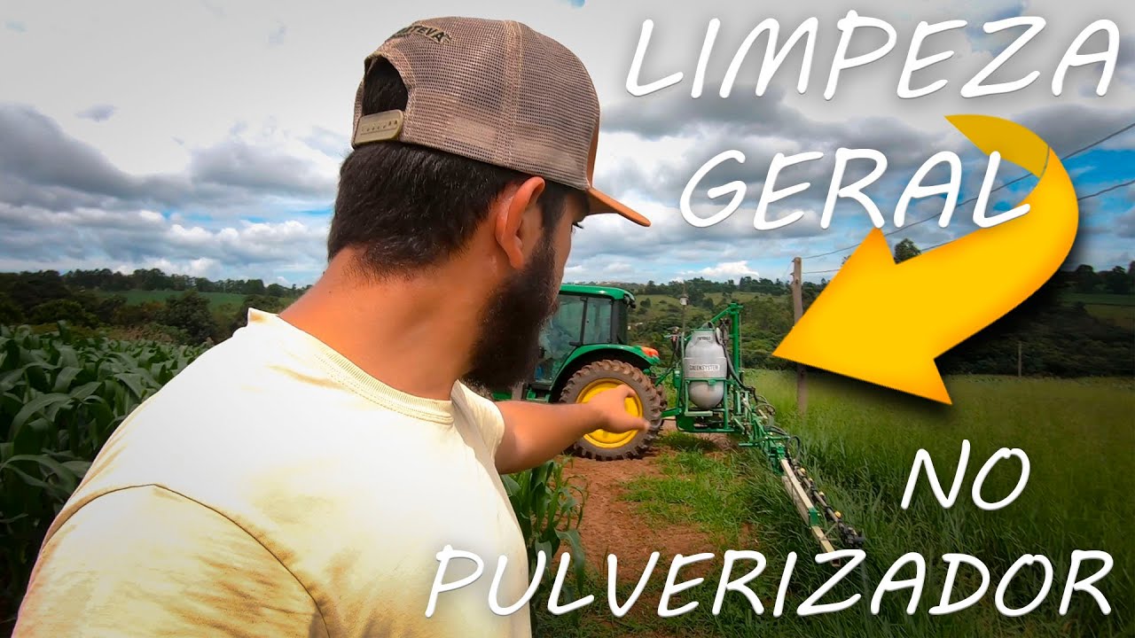 Como higienizar a parte interna de um pulverizador?