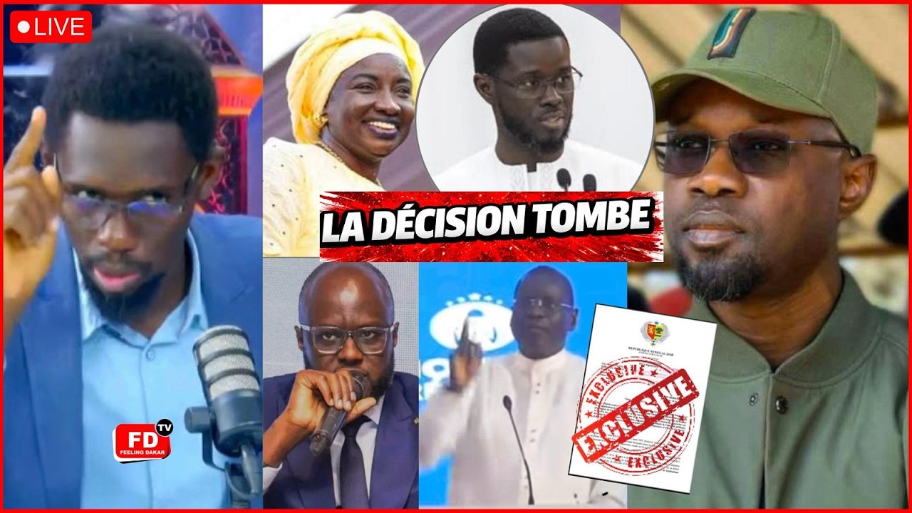 🛑Derniére minute la décision de Sonko tombe -Mimi et Ass jubilent -El Malick réagit :Diomaye poussé.