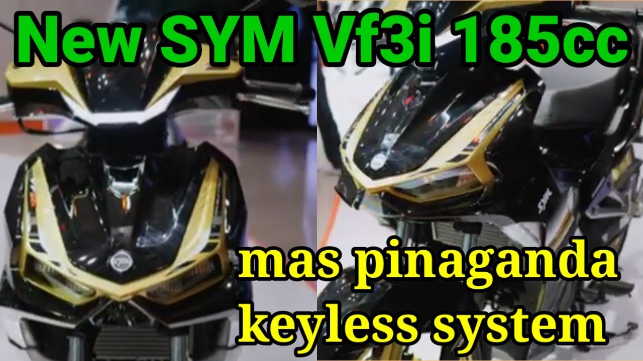 2025 New SYM Vf3i 185cc, walk around and specs