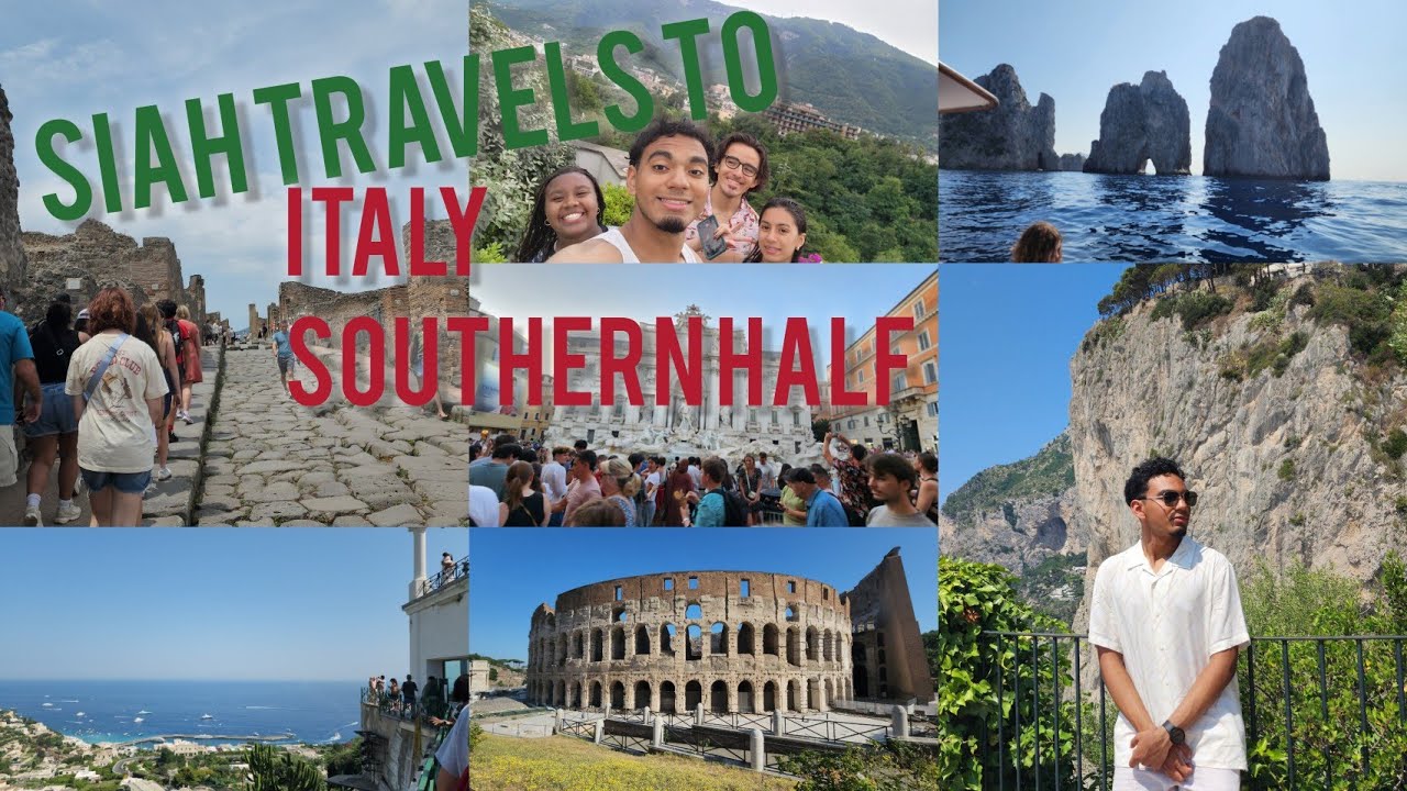 Siah Travels to Italy Southern Half (Europe Trip Part 5)