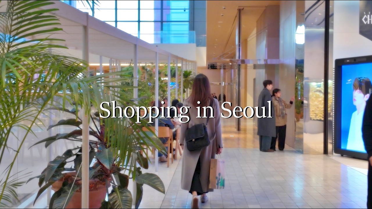 My First Ever Hand Drip Coffee ☕| Seoul Shopping Vlog | IFC & The Hyundai