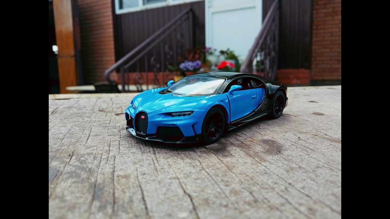 Обзор модели Bugatti Chiron Supersport от kinsmart!