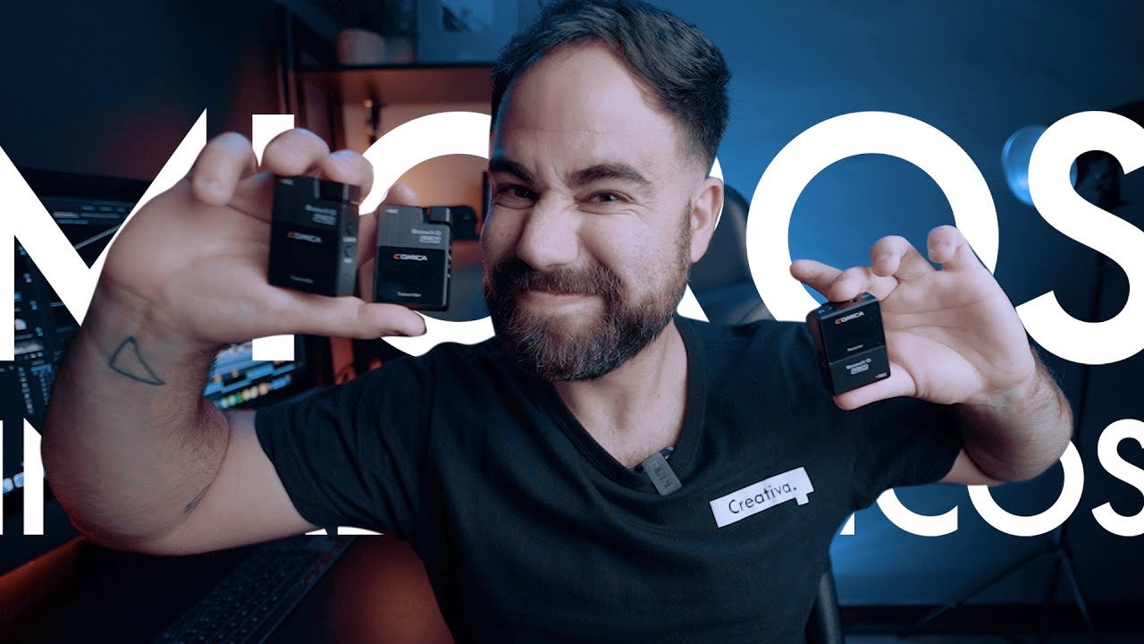 🎙 Micrófono Inalámbrico para Grabar Vídeo | Comica BoomX-D D2
