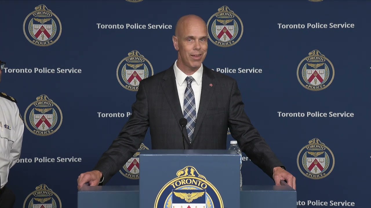 @TorontoPolice News Conference | Project FOXXX Gang Arrests | Aug 24 2024