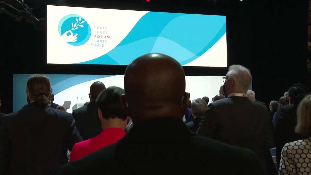 LIVE: French President Macron chairs Paris Peace Forum opening ceremony