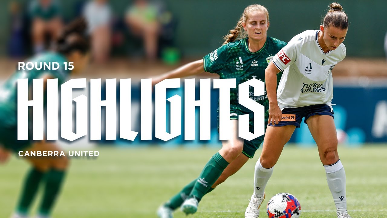 Canberra United v Melbourne Victory - Shark Highlights | Ninja A-League 2025-26 | Round 15
