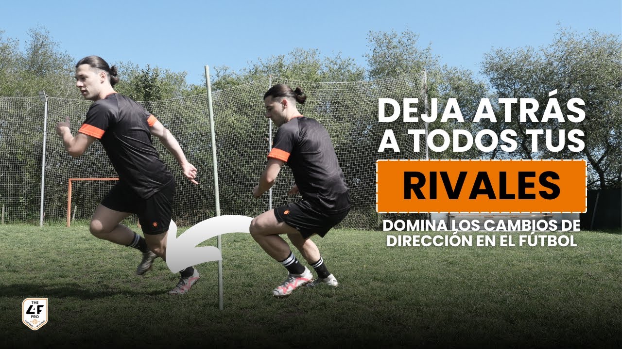 RÓMPELA dominando los CAMBIOS DE DIRECCIÓN en FÚTBOL ⚡ Mejora los cambios de dirección (ejercicios)