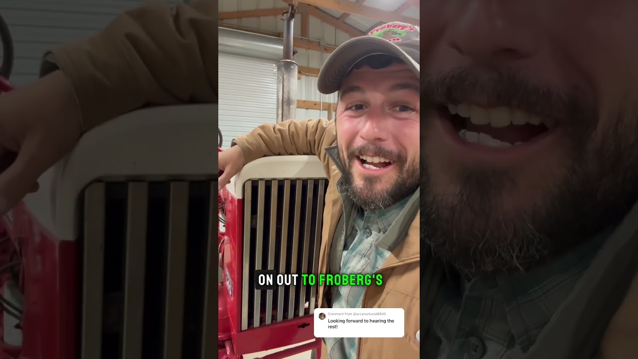 TRICK MY WHAT?!? #johnschneider #farmall #antique #farming