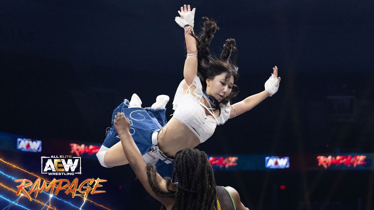 Former AEW Women’s Champ Riho takes on rising star Trish Adora! | 3/1/24, AEW Rampage