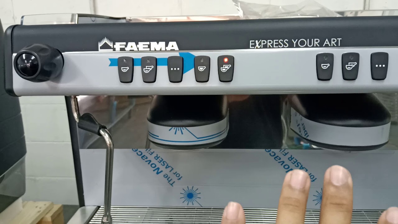 การใช้งานเบื้องต้น Faema E98UP