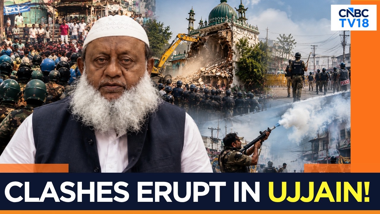 Ujjain Shahi Masjid Row | Clashes Erupt Over Road Widening Ahead Of Simhastha 2028 | N18V