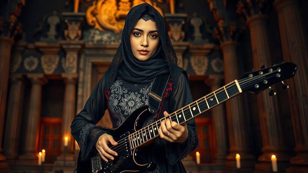 YANG MAHA TINGGI - GOTHIC GIRLS METAL RELIGI | AI MUSIC VIDEO