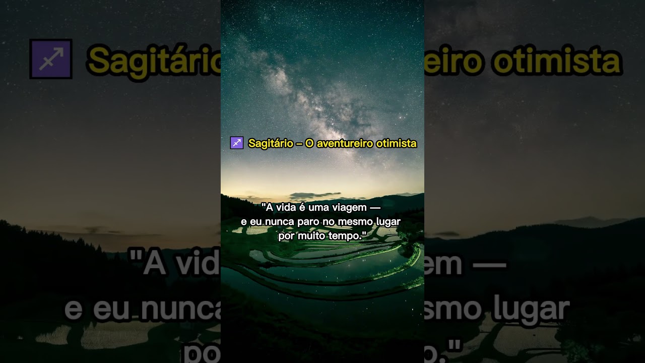 SAGITARIO 👇 Comenta seu signo!