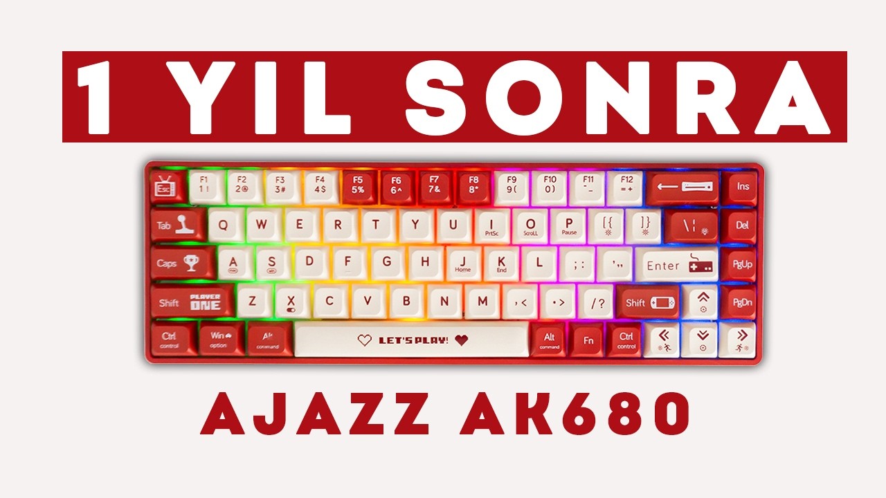 Ajazz AK680 1 Yıl Sonra! H&acirc;l&acirc; Alınır mı? | #ajazz #ak680