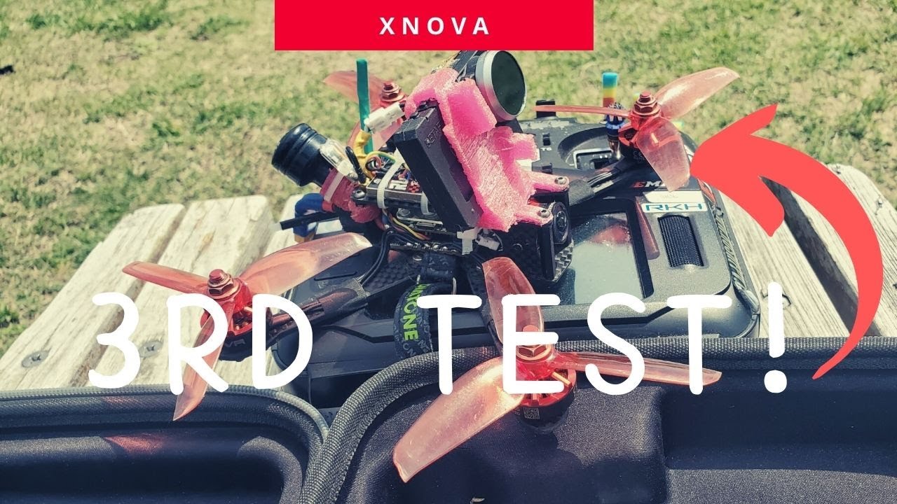 XNOVA 3rd Test!!/U199 4Inch FPV Drone FreeStyle Flight