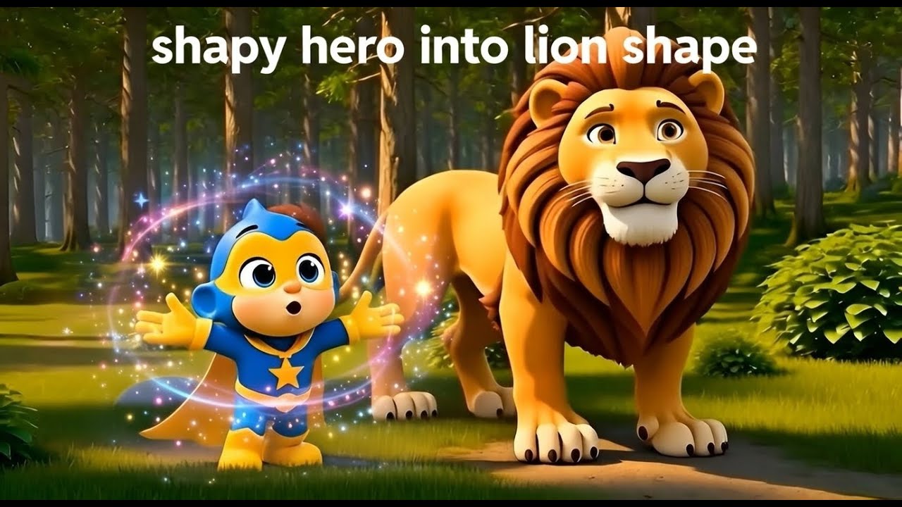LION HERO TRANSFORMS! 🦁 (Full Video on Channel)