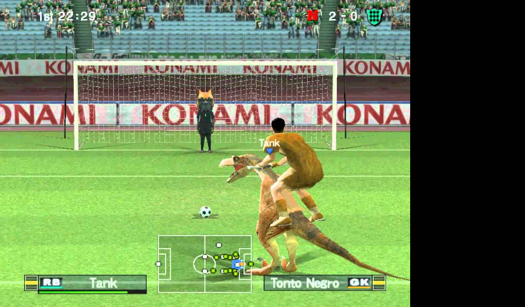 Como Ser Pingüino,  Dinosaurio y Avesruz En PES6