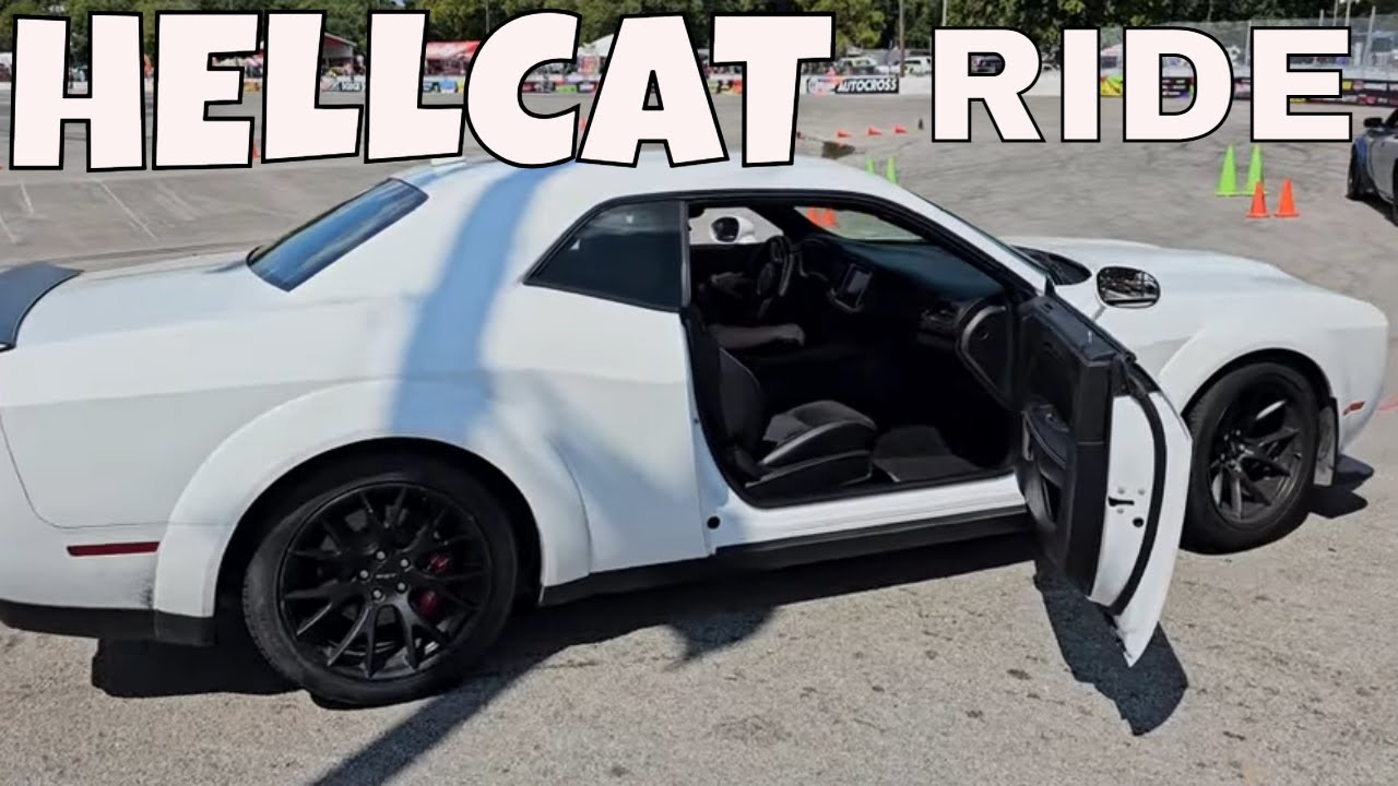 The RIDE of your Life in a HELLCAT CHALLENGER