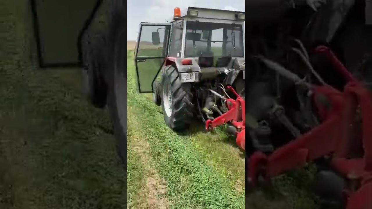 Yonca Bi&ccedil;imi Tamburlu Ot bi&ccedil;me makinesi massey ferguson 240S / Metkarsan
