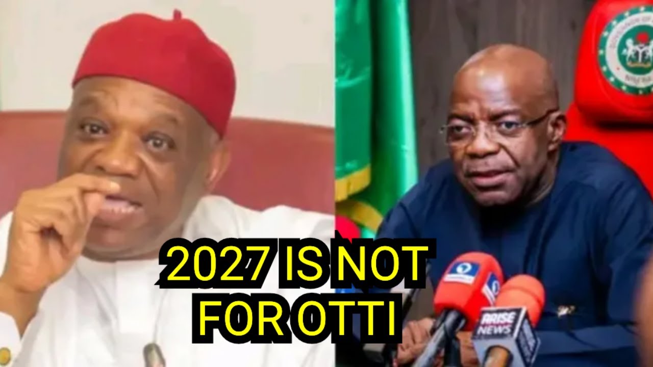 BREAKING: OTTI A ONE-TERM GOVERNOR? ORJI KALU JUST DROPPED BOMBSHELL!
