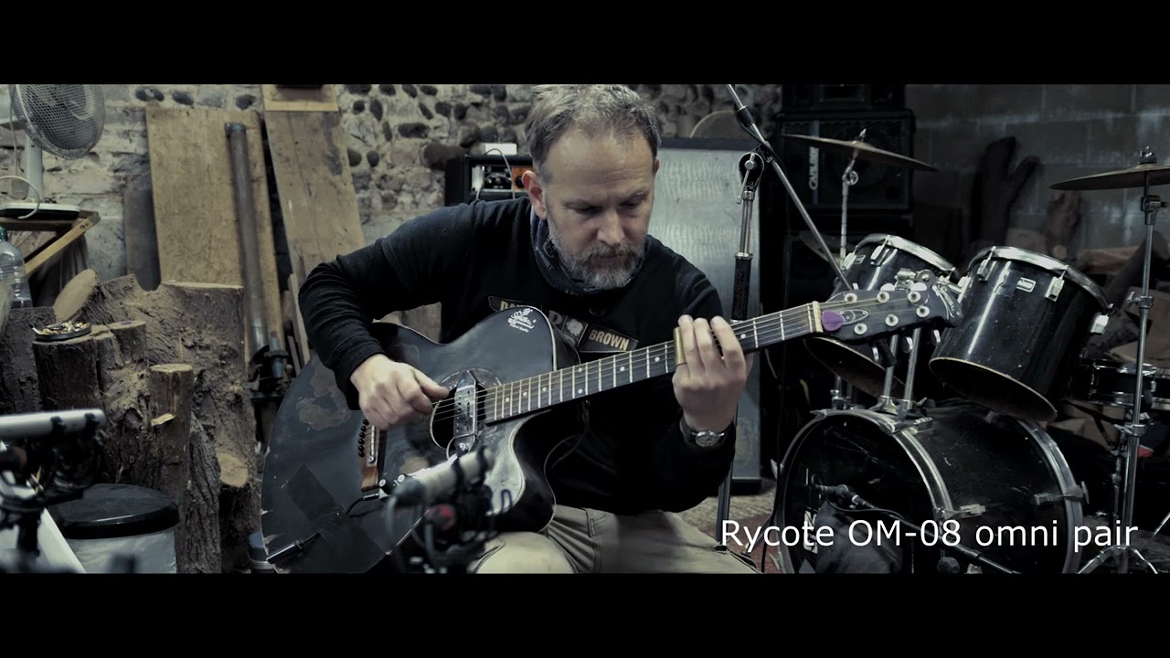 Rycote OM 08 test - guitar
