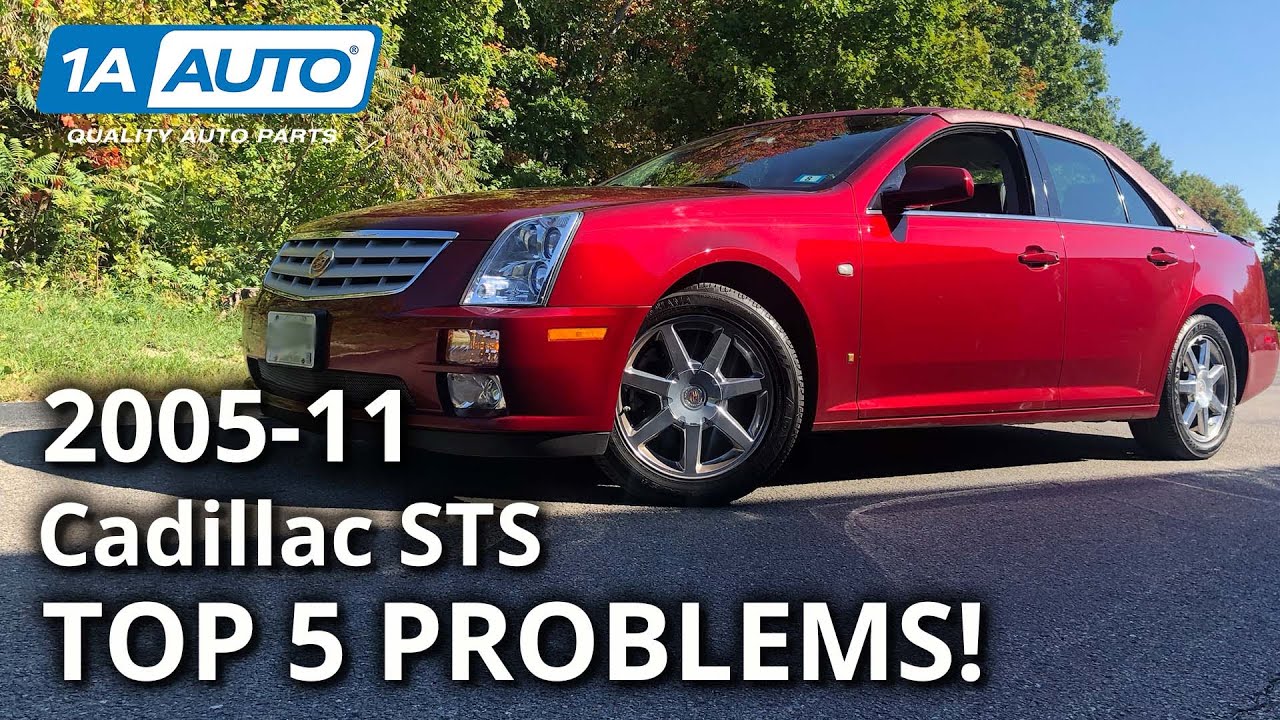 5 основных проблем Cadillac STS Sedan 1-го поколения 2005-11