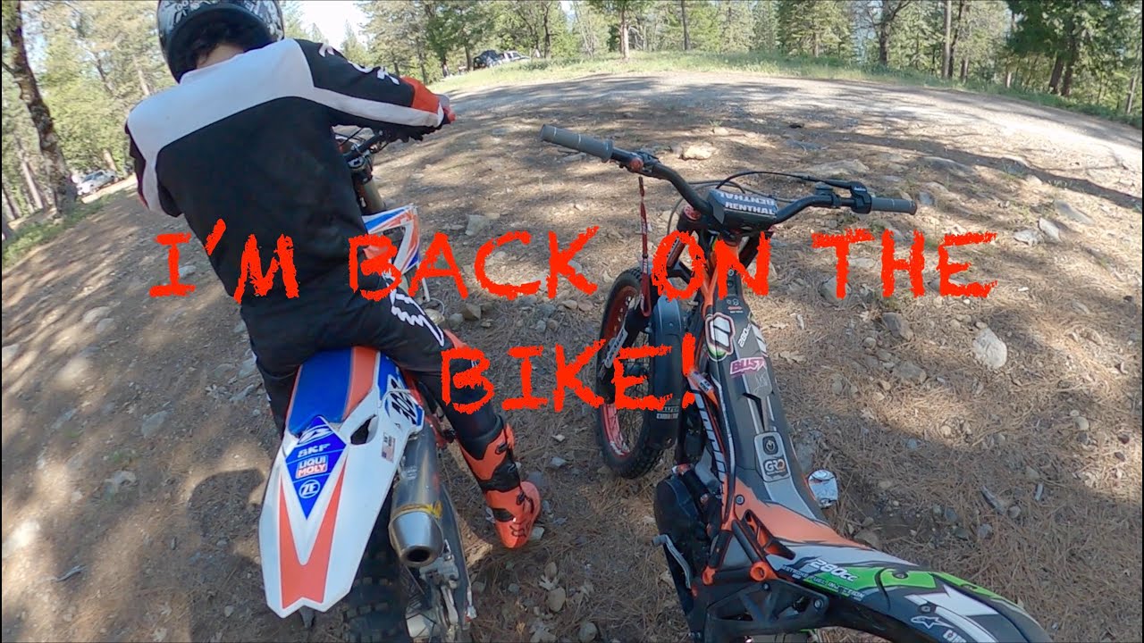 ALL HEALED UP AND BACK ON THE BIKES!!