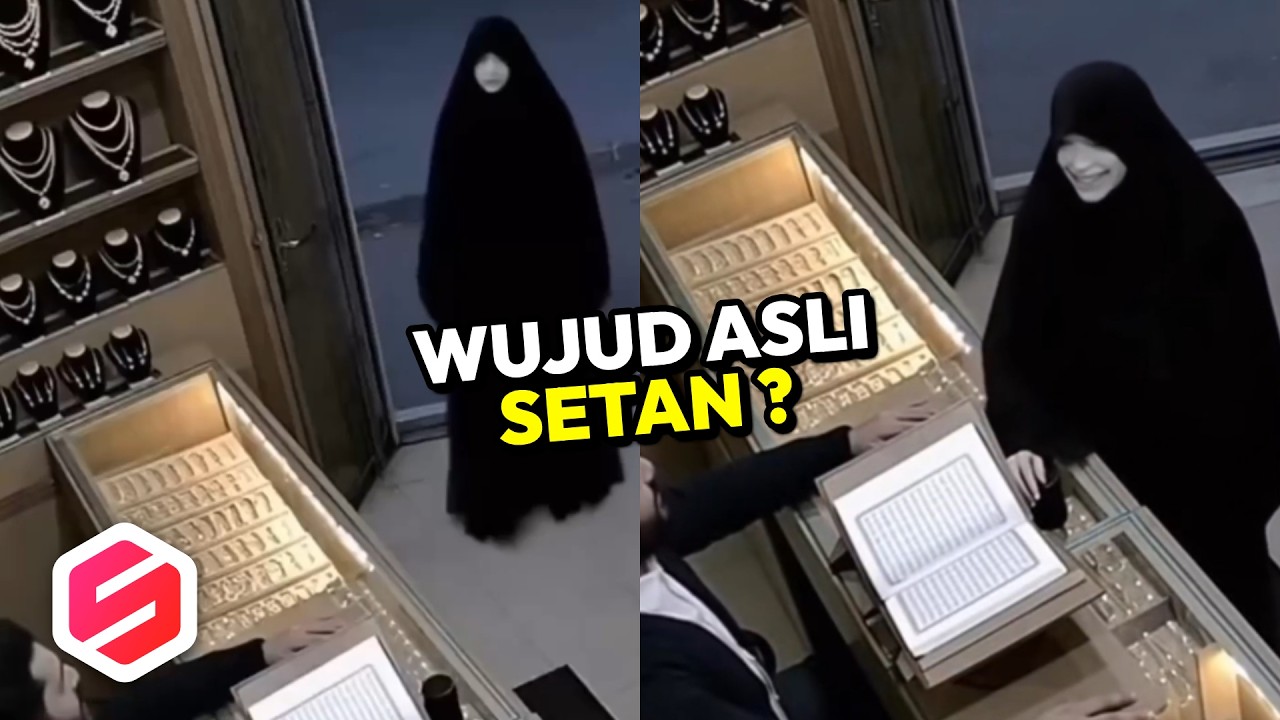 Tertangkap CCTV: Detik-Detik Jin Menyamar Menjadi Wanita di Yaman