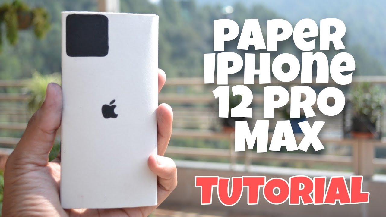 Как сделать IPHONE 12 PRO MAX из бумаги!!! [УРООК] ОРИГАМИ БЕЗ КЛЕЯ!