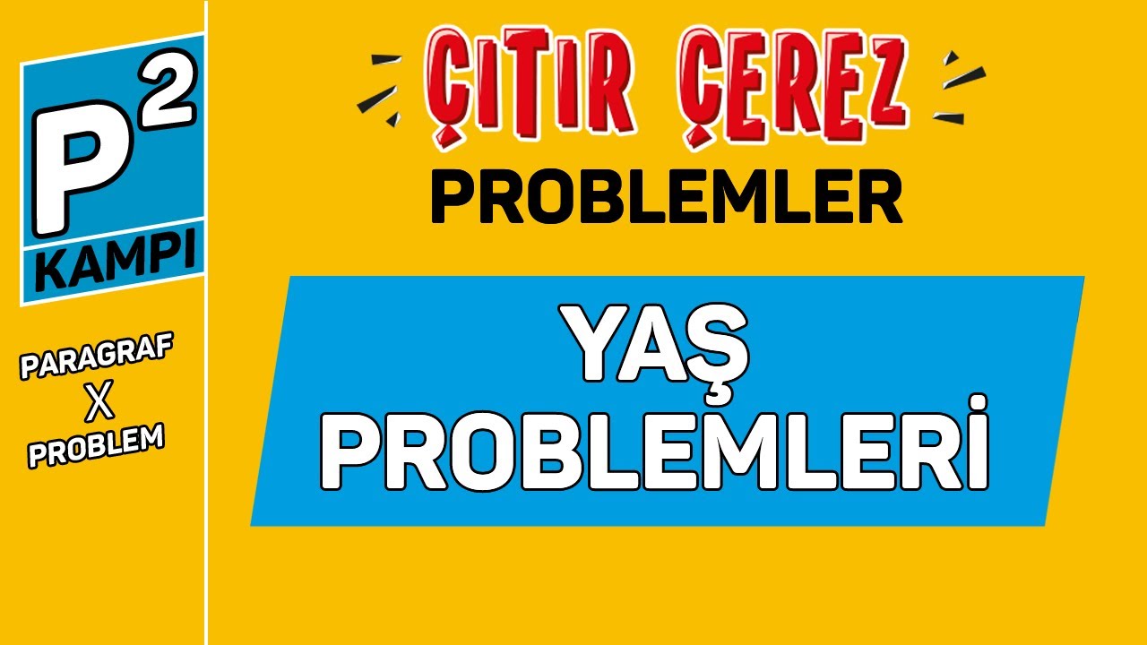 YAŞ PROBLEMLERİ | ÇITIR ÇEREZ PROBLEMLER #PkareKampı