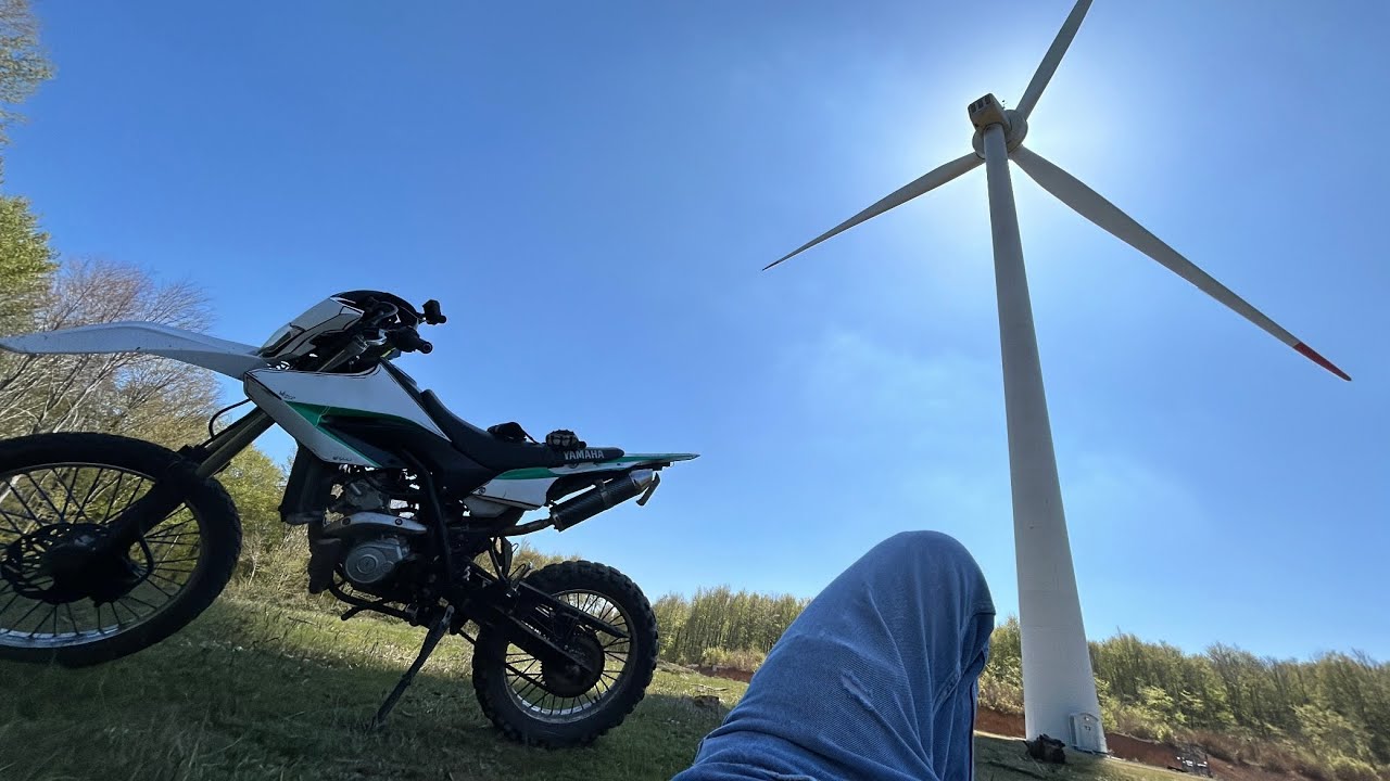 Проблемная езда в горах WR125R