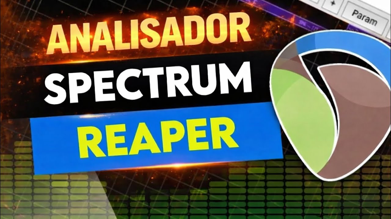 Analisador de Espectro REAPER gratuito.