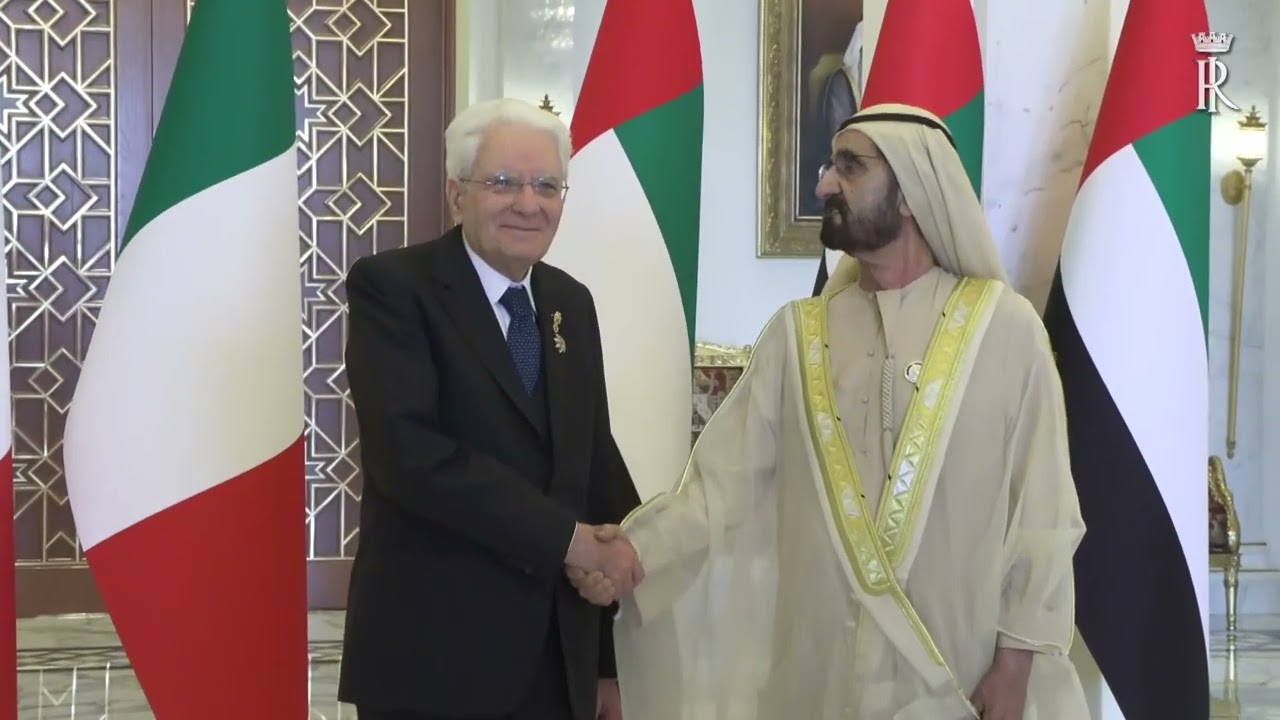 Il Presidente Mattarella incontra il Sovrano di Dubai
