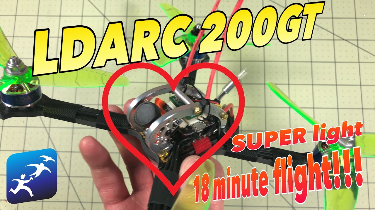 KingKong LDARC 200GT Review and First Flights | Maybe the best first 5 inch drone? CRAZY long flight