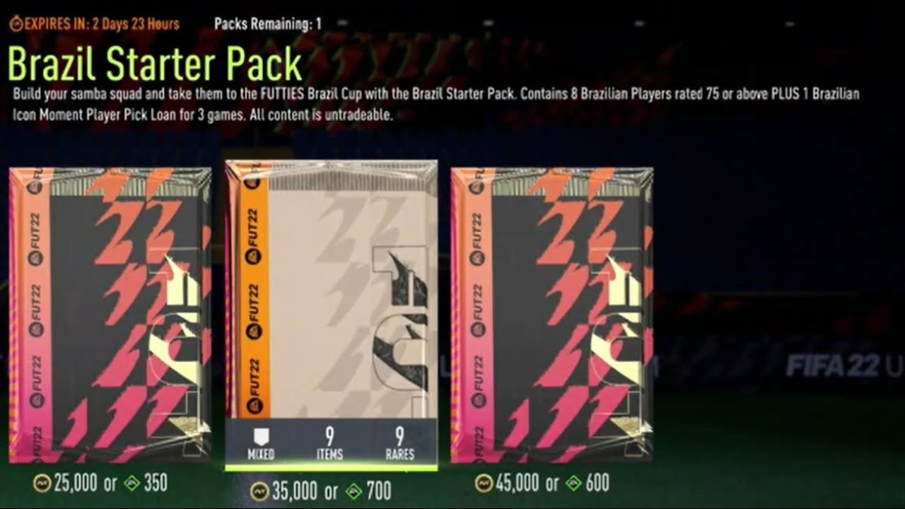 Brazil Starter Pack! (35k) | FIFA 22 ULTIMATE TEAM