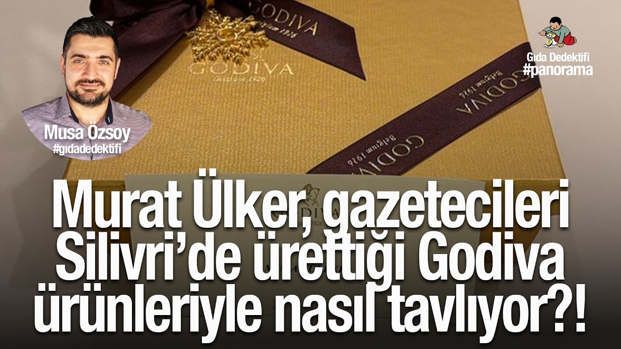 GIDA PANORAMA'DA KONUŞUYORUZ: Murat Ülker, gazetecileri Silivri’de ürettiği çikolatalarla tavlıyor!