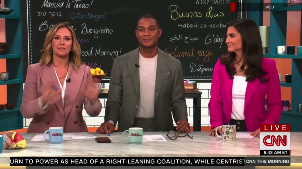 Премьера «CNN This Morning» состоится 1 ноября 2022 г. (Supercut)