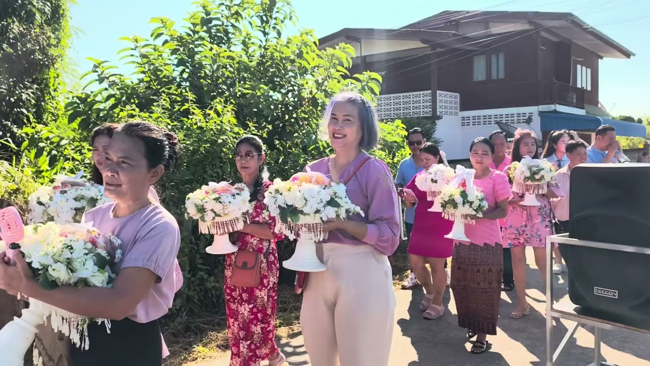 ขบวนแห่ขันหมาก bow & hyungtaeh 11.10.6