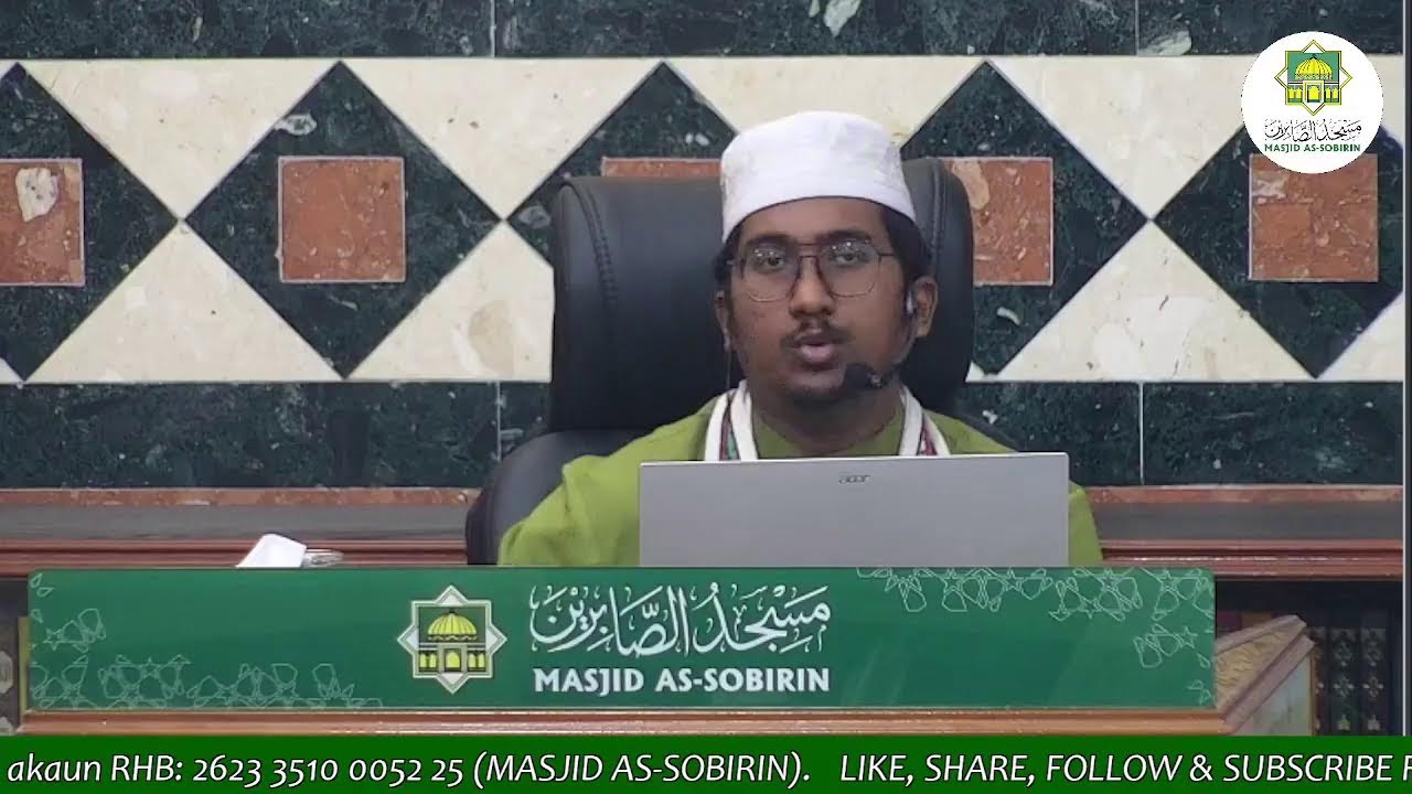 KULIAH MAGHRIB - USTAZ MOHD HAFFIZ IBRAHIM - 100 SUNNAH YANG DILUPAI - 28 JAN 2026