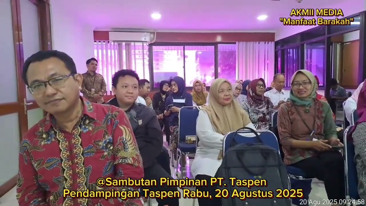 @Sambutan Pimpinan PT. Taspen ||Pendampingan Taspen Rabu, 20 Agustus 2O25 