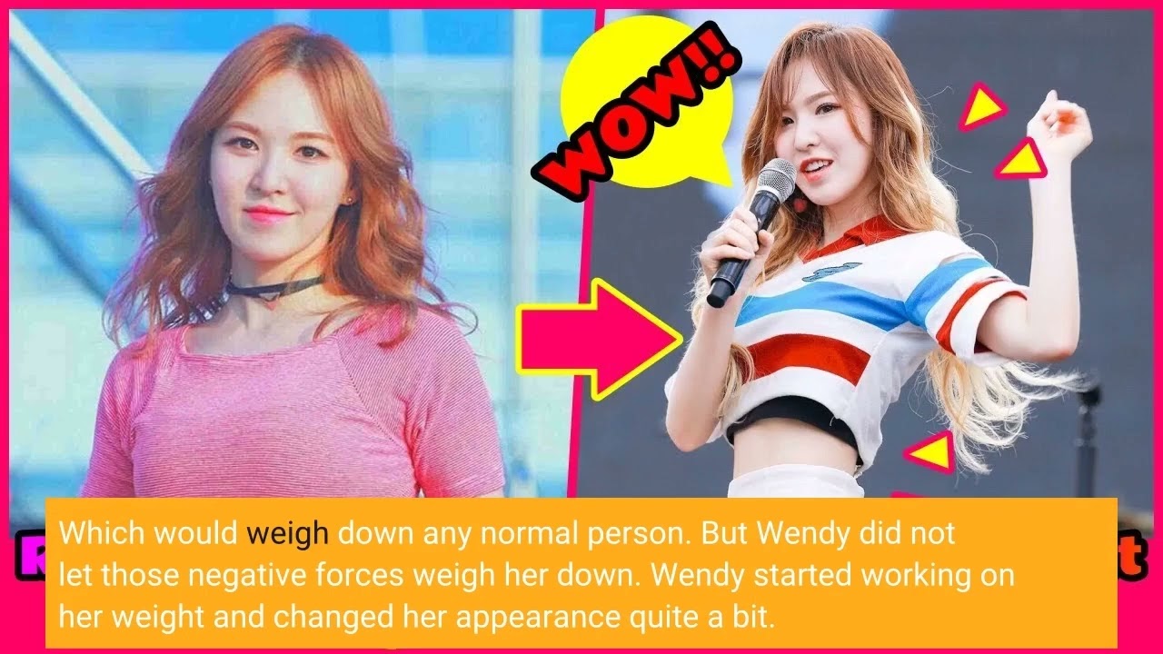 Wendy Red Velvet Weight Loss: Diet, Health, Before After 2022