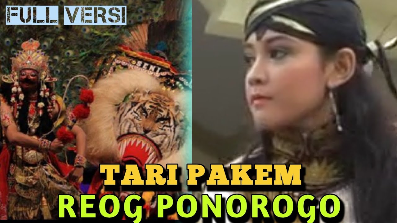 TARI PAKEM REOG PONOROGO || Full Versi Barongan Ganongan Warok Jatilan Klono Swandono