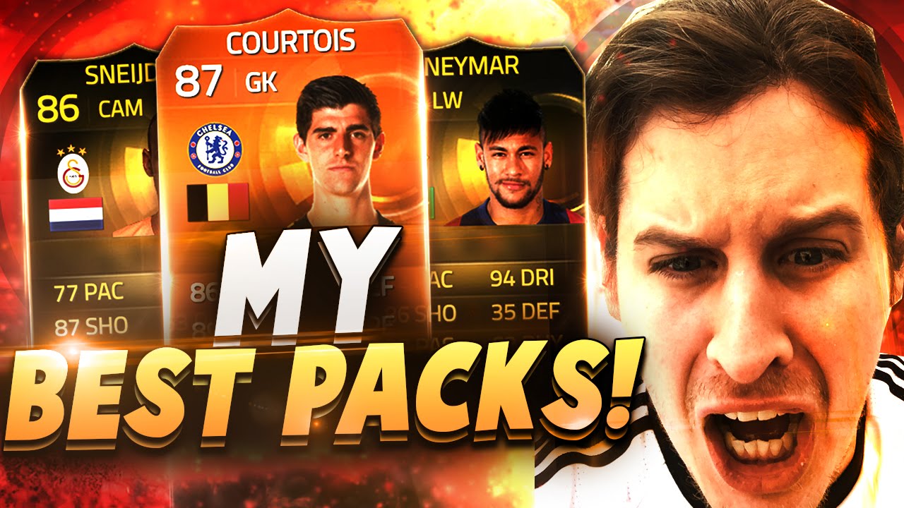OMG MY BEST PACKS! FIFA 15 PACK OPENING