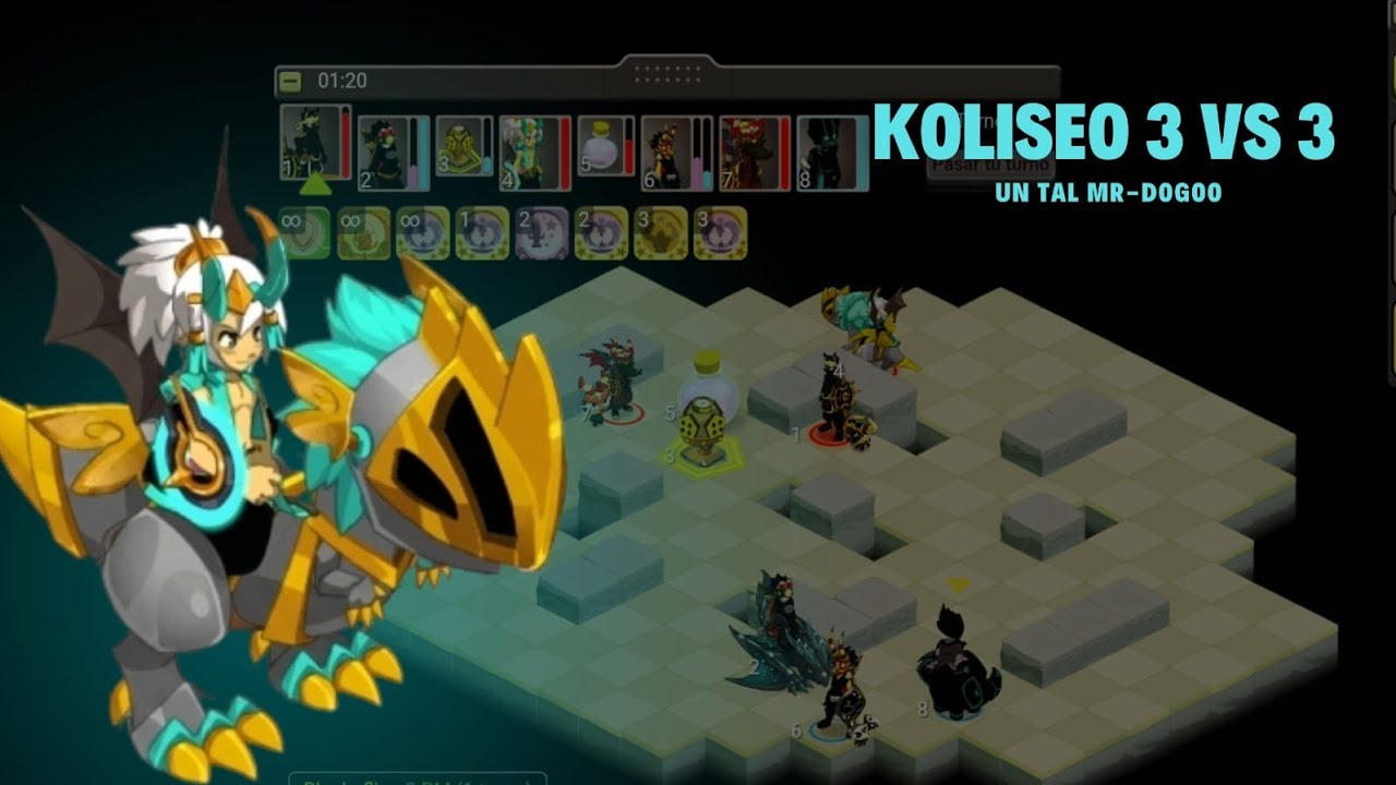 DOFUS TOUCH Koliseo 3 vs 3 Eni de agilidad Mr-Dogoo (Dogitoo)