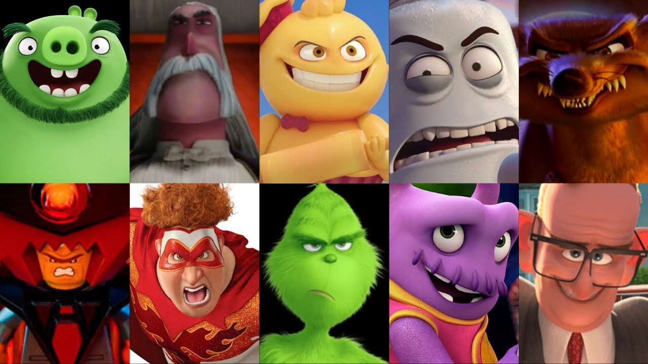 Defeats of my Favorite Animated Movie Villains Part I