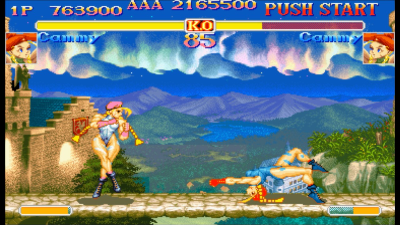 スパ２Xレインボー キャミイ アーケードプレイ【改造TAS】【即死コンボ】