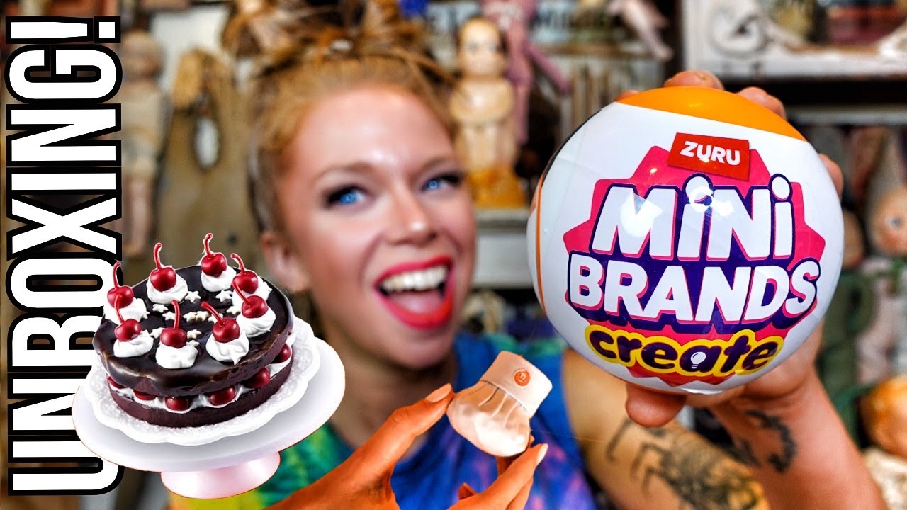 *NEW* Unboxing MasterChef MINI BRANDS- TINY REAL Cooking Food Miniatures!