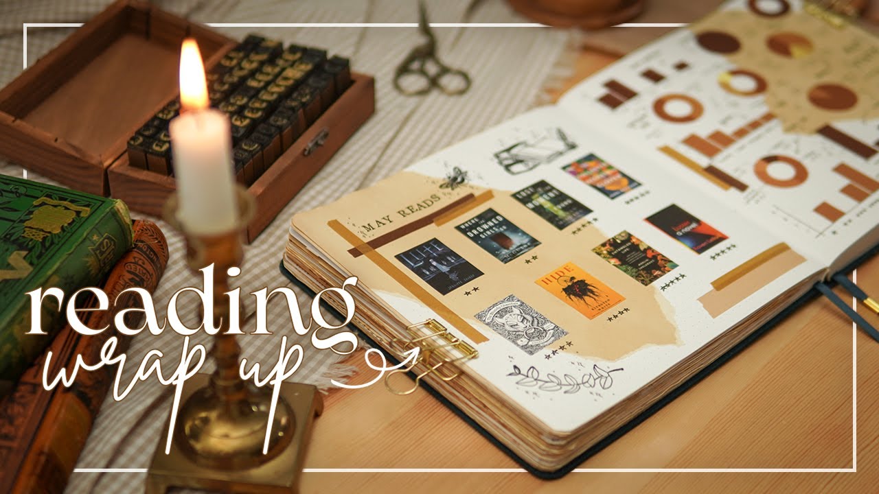 May Wrap Up & Reading Journal Spreads 📚