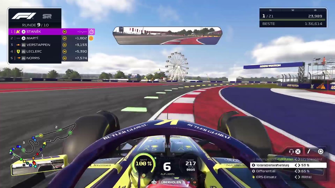 F1 2025 COOP Karriere Texas Sprint