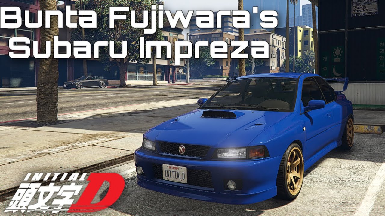 Bunta Fujiwara’s Subaru Impreza | GTA ONLINE | Initial D Build